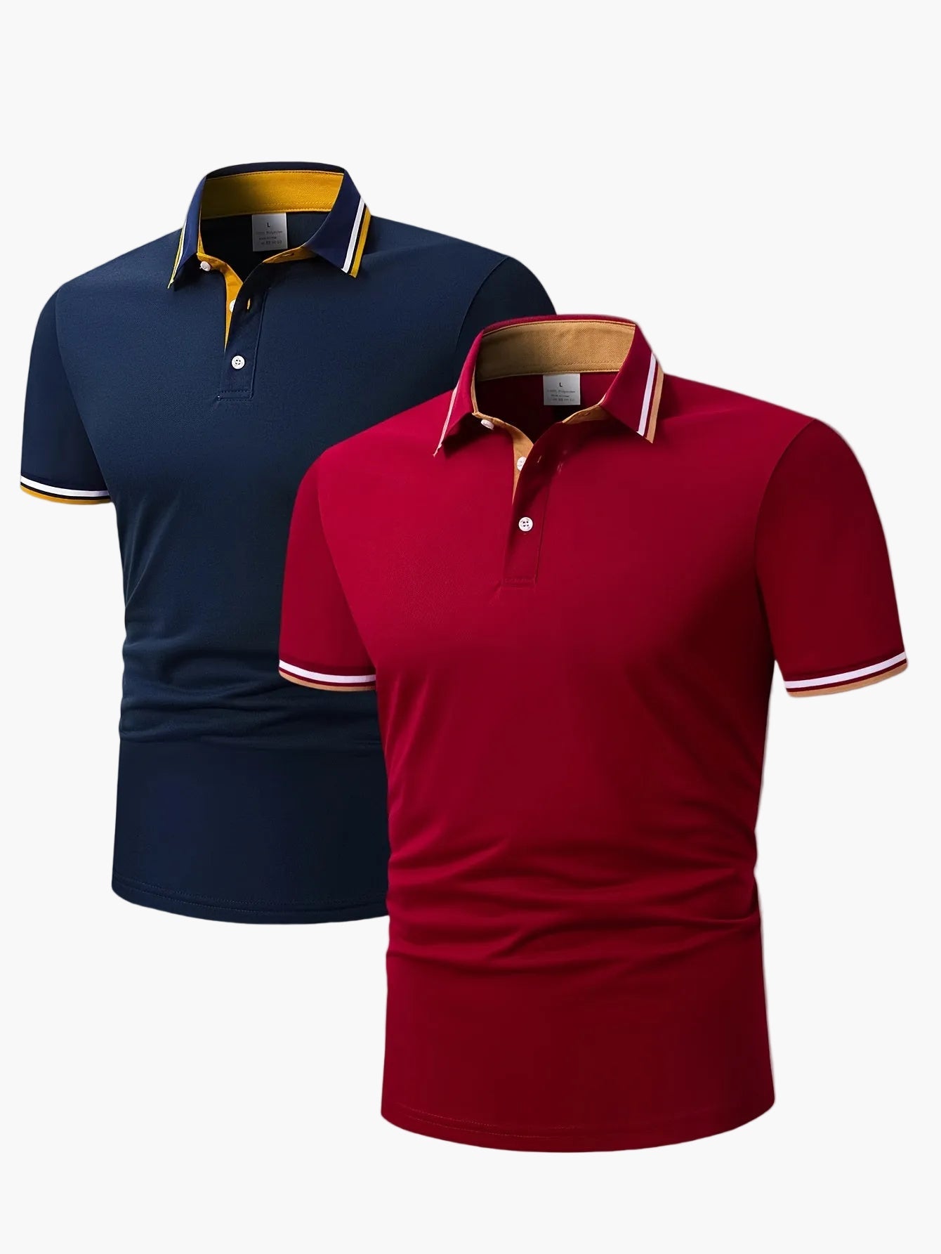 Herren Poloshirt 2er-Pack – Klassischer Casual Style für Alltag und Freizeit