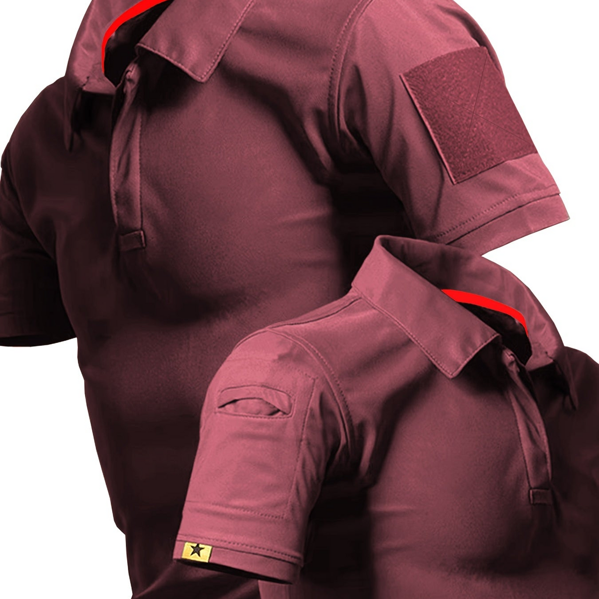 Herren Tactical Polo Shirt – Funktionelles Kurzarmshirt für Outdoor, Beruf & Sport