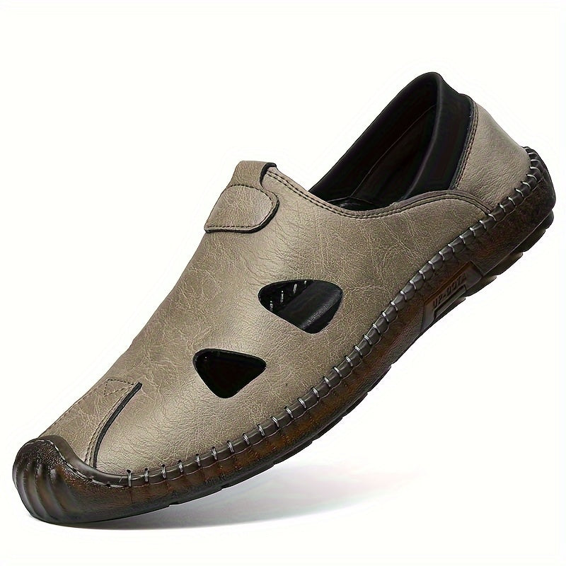 Herren Bequeme Sommer-Slipper mit Cut-Outs für Alltag & Freizeit