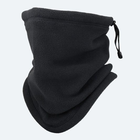 Unisex Fleece Nackenwärmer mit Kordelzug für Outdoor & Sport