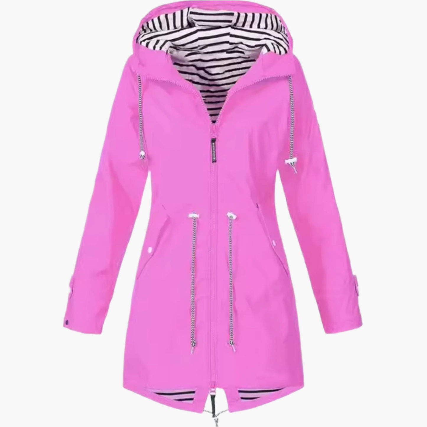 Damen Übergangsjacke mit Kapuze und Modernem Schnitt