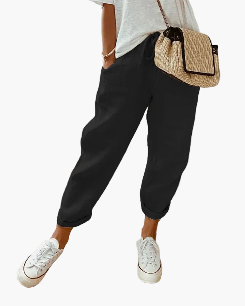 Damen Casual-Hosen mit lässigem Schnitt