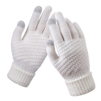 Unisex Strick Touchscreen-Handschuhe in verschiedenen Farben