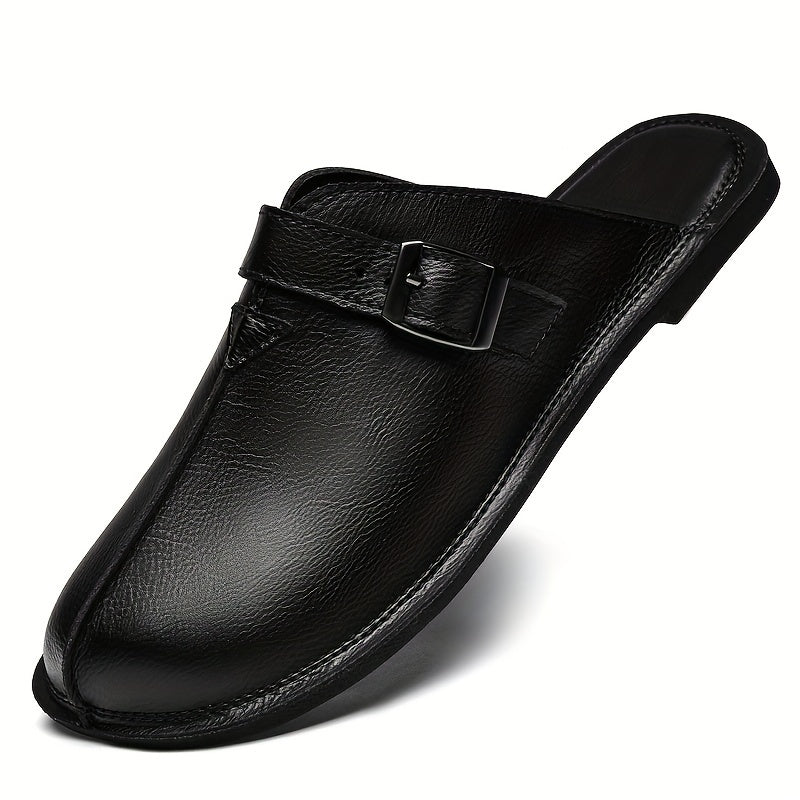 Herren Pantoletten mit Schnalle – Elegante Slipper für Freizeit & Alltag