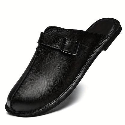 Herren Pantoletten mit Schnalle – Elegante Slipper für Freizeit & Alltag