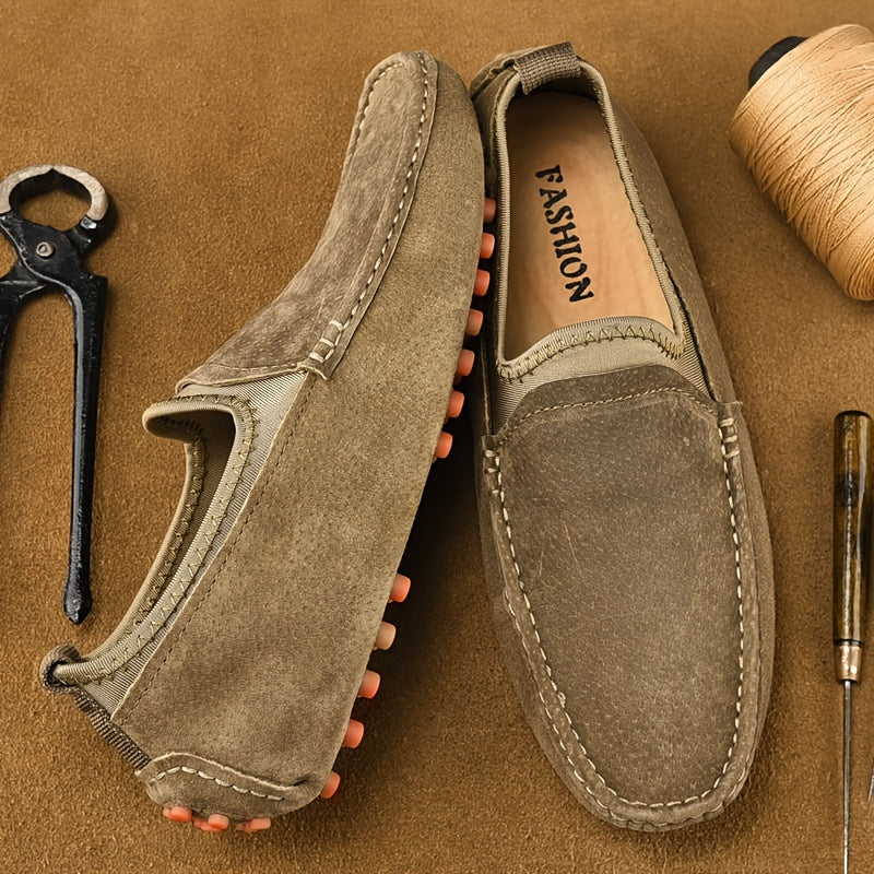 Herren Slip-On Mokassin Loafer – Bequeme Eleganz für Alltag und Freizeit