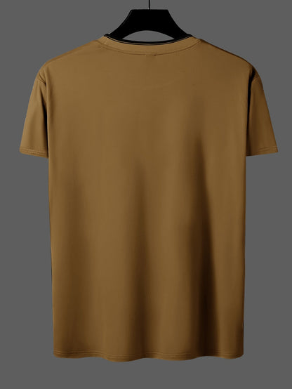 Herren T-Shirt mit „CHICAGO“-Print, lässiger Streetwear Stil