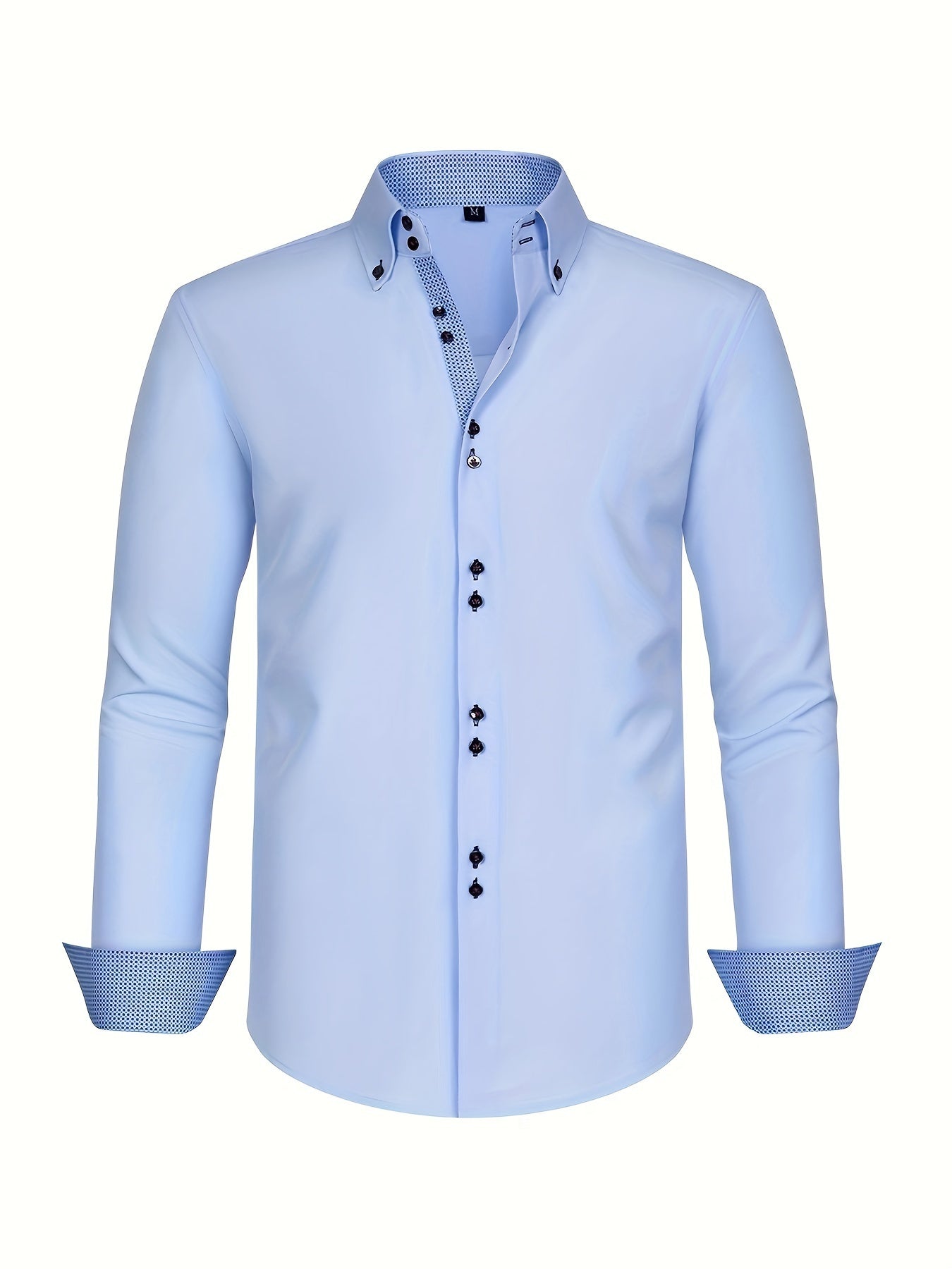 Herren Business-Freizeithemd Slim Fit – Eleganter Stil für Büro und Alltag