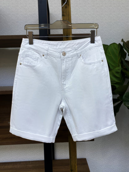 Herren Slim Fit Denim Shorts im modernen Stil für Freizeit und Alltag