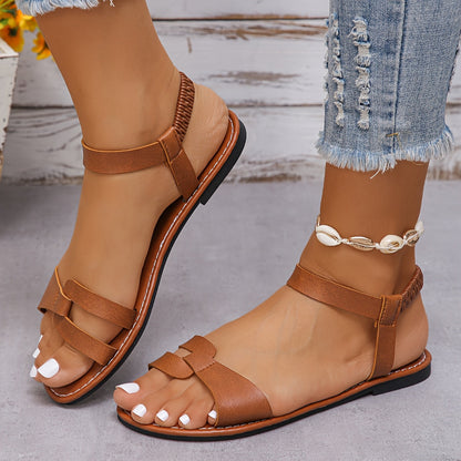 Damen Sommer-Sandalen mit Riemen – Bequeme Freizeitschuhe für Alltag und Urlaub