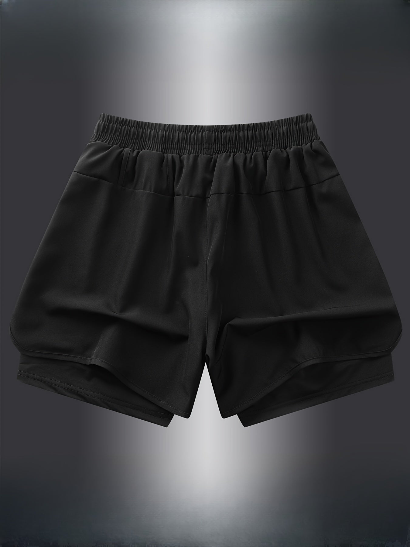 Herren Laufshorts 2-in-1 Sport Fitness Trainingsshorts mit Innenhose