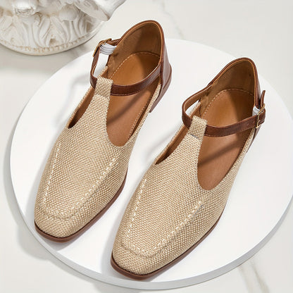 Damen T-Steg Ballerinas für Alltag und elegante Anlässe – Modische Flats für vielseitige Outfits