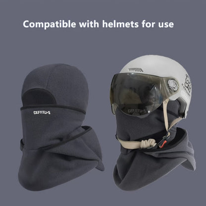 Sturmhaube Kapuzen-Balaclava aus Fleece Winddicht Warm für Wintersport