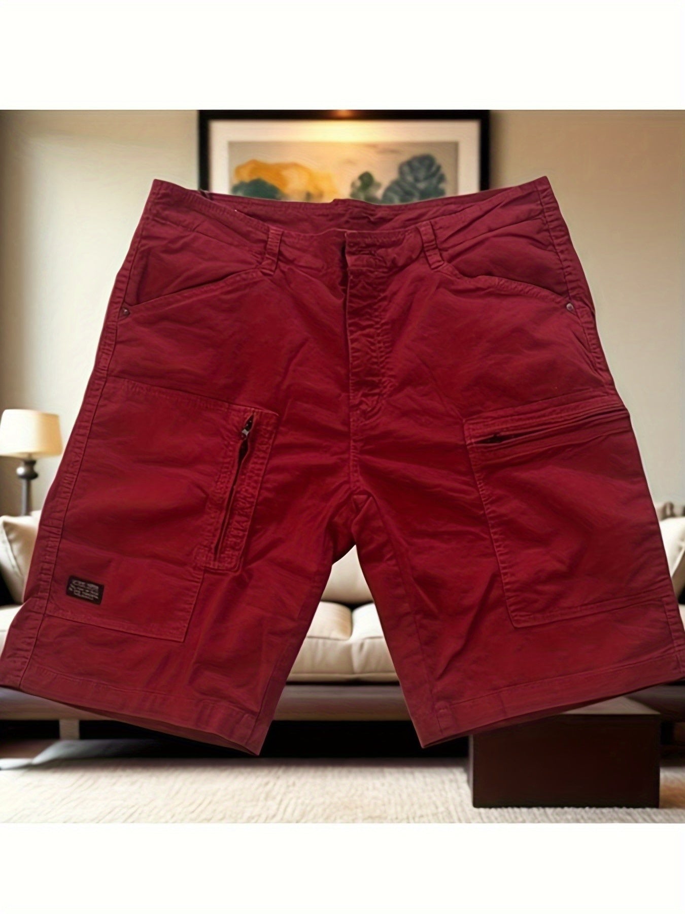 Herren Cargo Shorts Freizeit Bermuda – Praktische Cargotaschen, Lässiger Stil