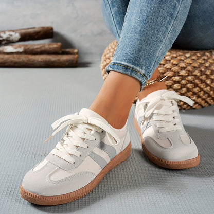 Damen Retro-Sneaker für Freizeit und Alltag – Klassische Sportschuhe im Vintage-Look