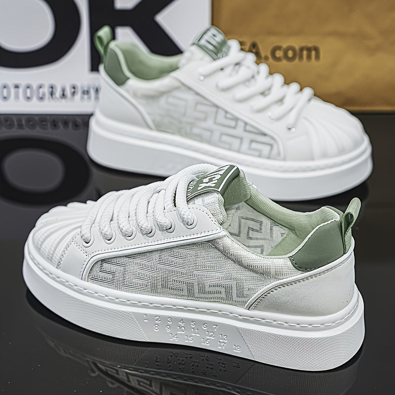 Herren Sneaker mit Plateau und modernem Design – Streetstyle Freizeitschuhe