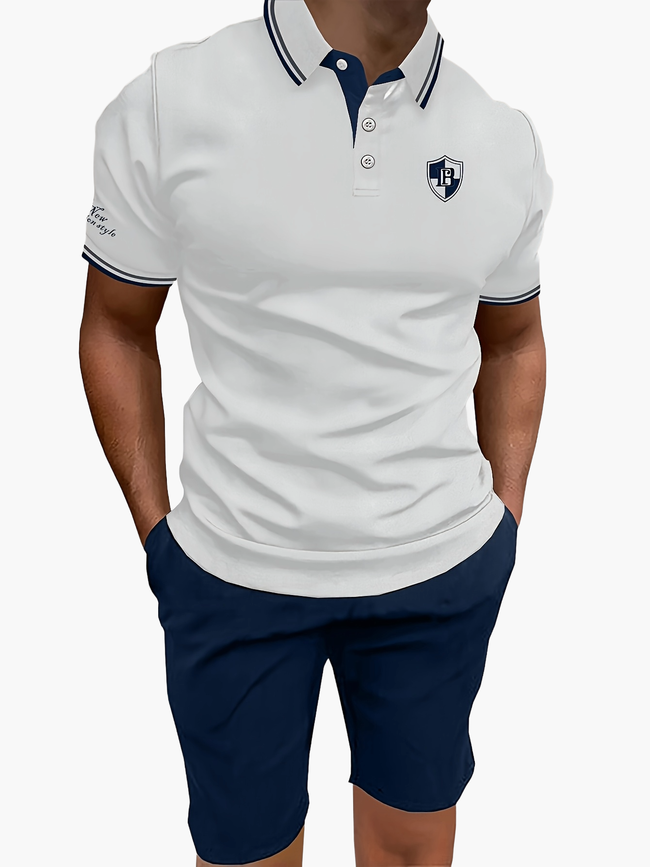 Herren Polo Short Set – Sportlich Elegantes Freizeit Outfit für Alltag und Sommer