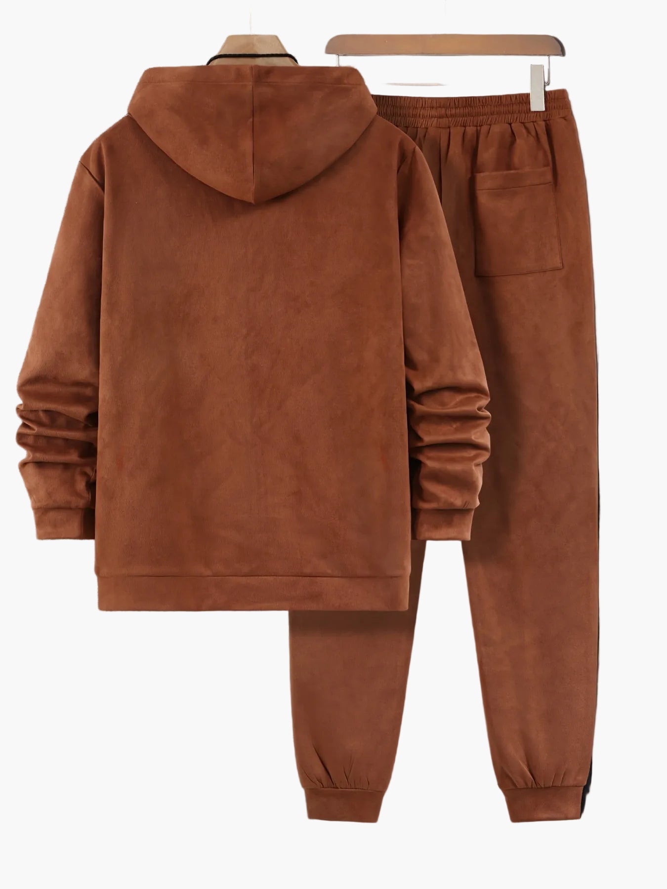 Herren Freizeit Trainingsanzug Set mit Kapuzenjacke und Jogginghose – Sportlicher Streetwear-Look für Alltag & Fitness