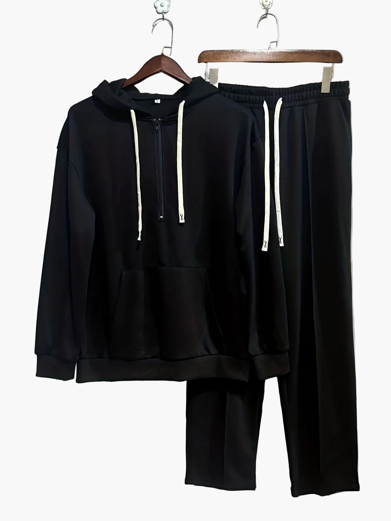Herren Freizeit Hoodie Set – Lockerer Stil für Herbst und Winter, ideal für Alltag und Sport
