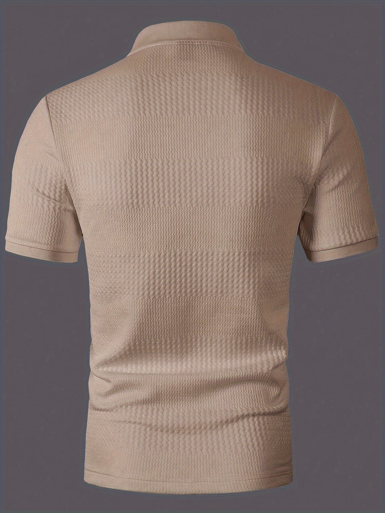 Herren Polohemd – Modernes Slim Fit Freizeitshirt mit Struktur für Alltag und Büro
