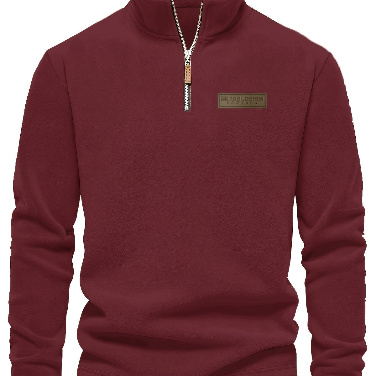 Herren Quarter-Zip Pullover – Moderner Freizeit-Look mit Stehkragen und Minimalistischem Design