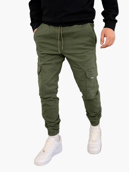 Moderne Herren Cargo-Jogger mit Tunnelzug