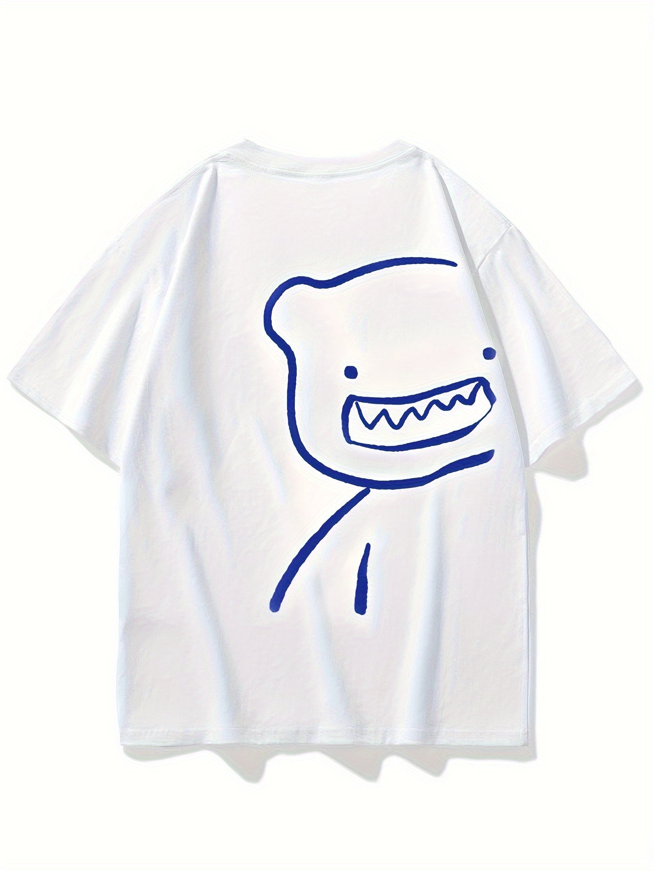 Herren Oversized Streetwear T-Shirt mit Bären Grafik und modernem Kunst-Design