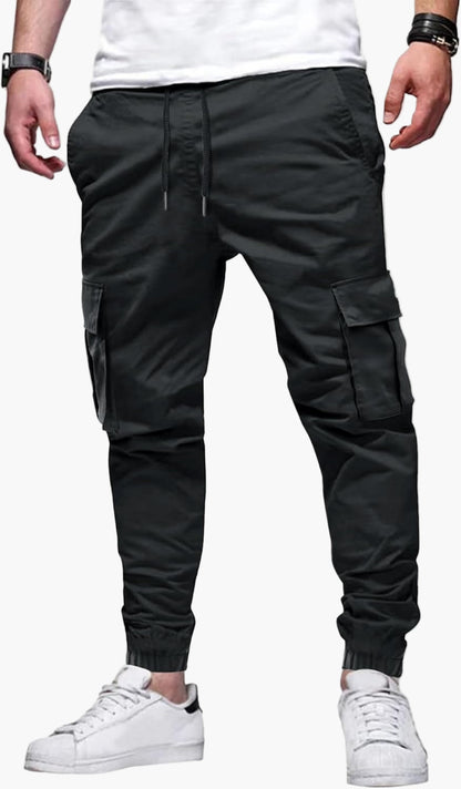 Herren Cargo Jogginghose mit Taschen – Bequeme Freizeithose im Urban Street Style