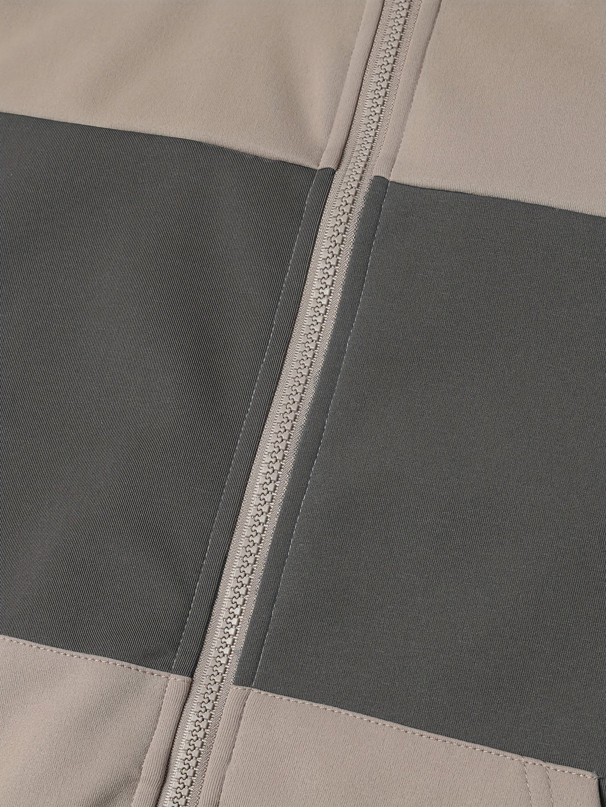 Herren Kapuzenjacke mit Reißverschluss, Farbblock-Design, Taschen, Weiches Material