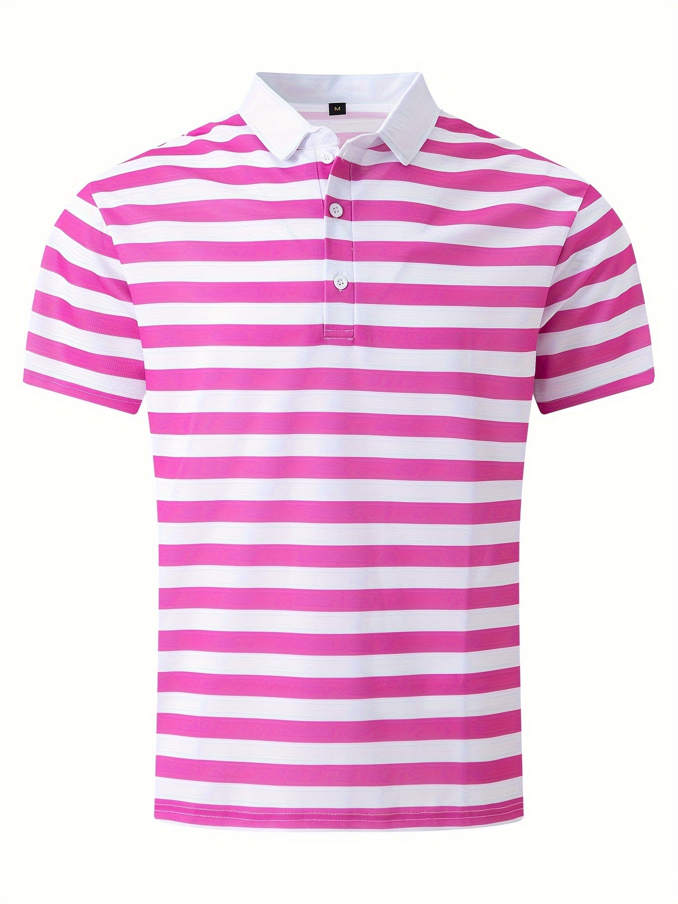 Herren Poloshirt im maritimen Streifen-Look für Freizeit und Segeln – Sommer Casual Polo