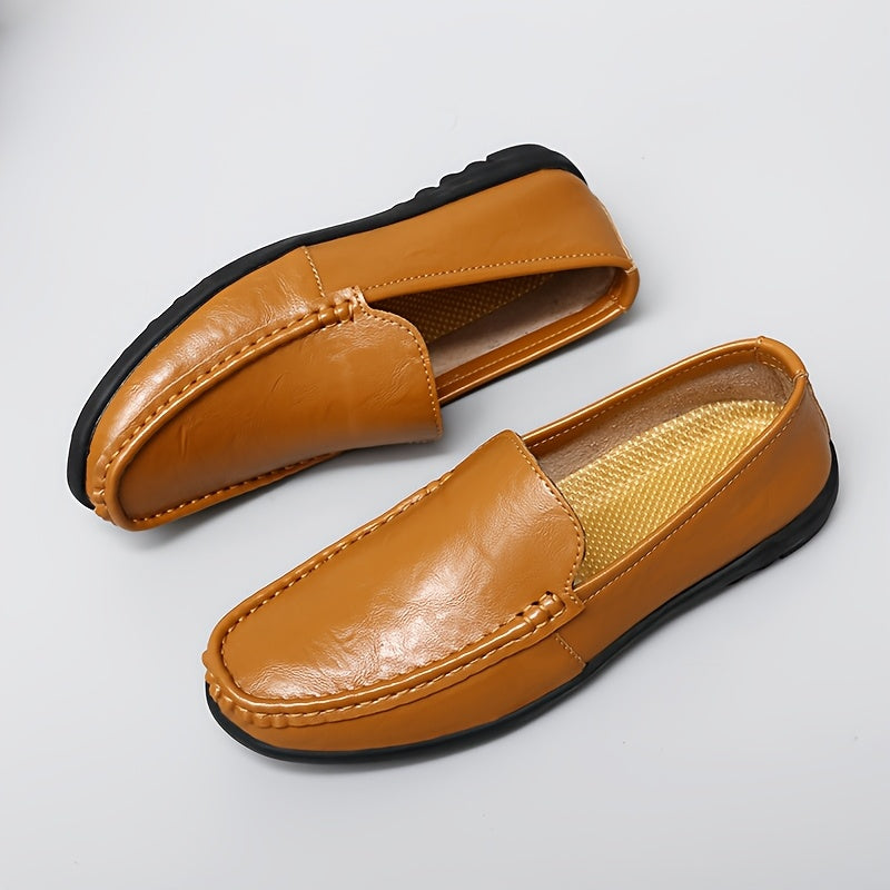 Herren Slip-On Loafer – Klassischer Komfortschuh für Alltag & Freizeit