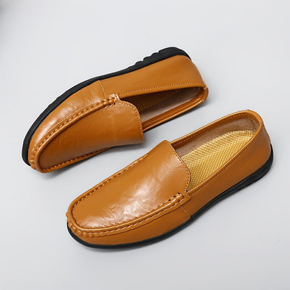 Herren Slip-On Loafer – Klassischer Komfortschuh für Alltag & Freizeit