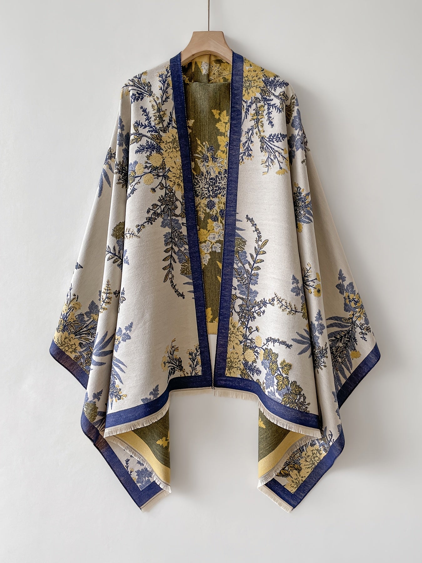 Damen Kimono Cardigan im floralen Boho-Stil – Elegante Überwurfjacke für Freizeit und besondere Anlässe