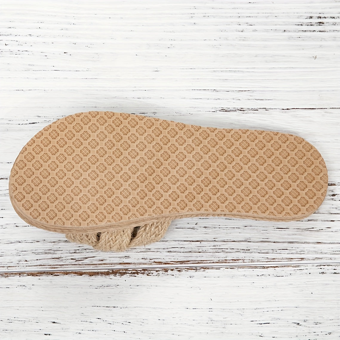 Damen Geflochtene Sommer-Sandalen im Boho-Stil – Bequeme Slip-On Schuhe für Freizeit und Urlaub