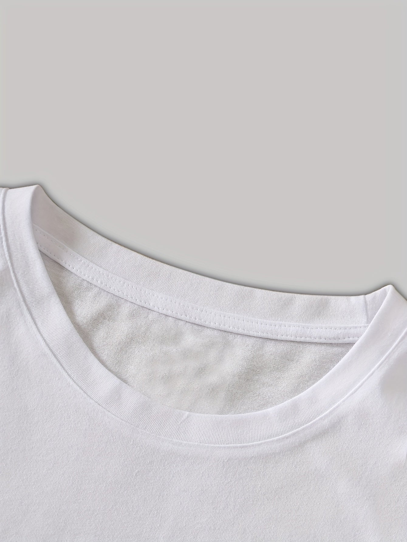 Damen T-Shirt mit abstraktem Grafikdruck – Lockeres, modisches Freizeitshirt