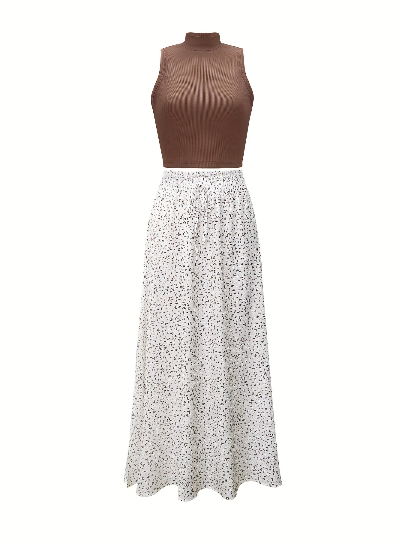 Damen Sommer Crop Top mit Stehkragen – Modisches Basic für Freizeit und Alltag
