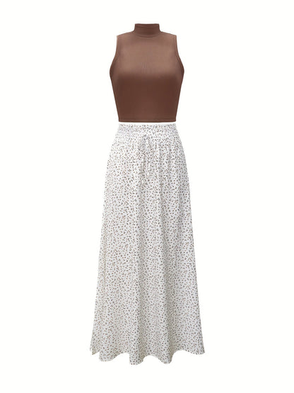 Damen Sommer Crop Top mit Stehkragen – Modisches Basic für Freizeit und Alltag