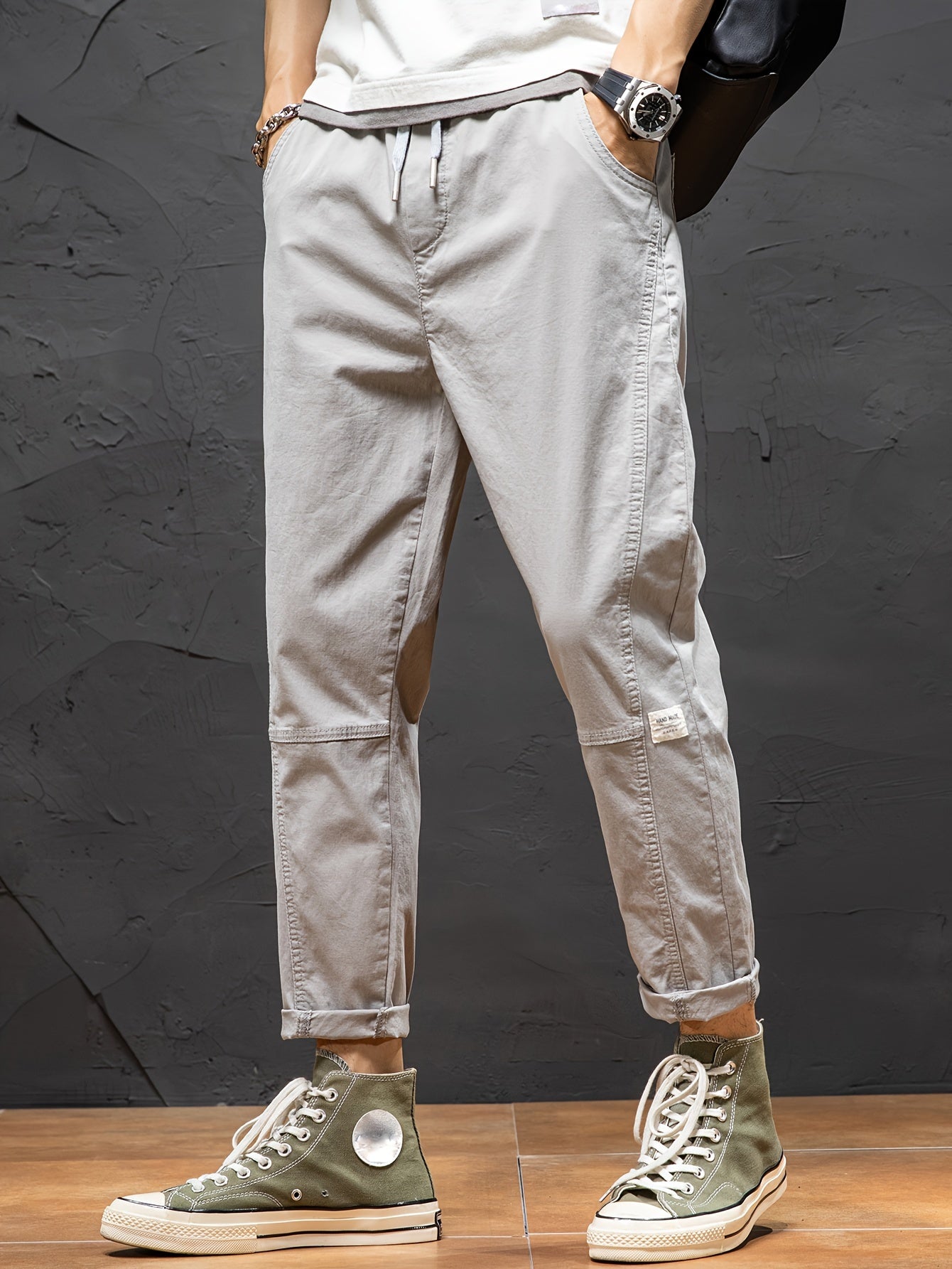 Herren Utility-Tapered Freizeithose – Moderner Stil für Alltag & Freizeit