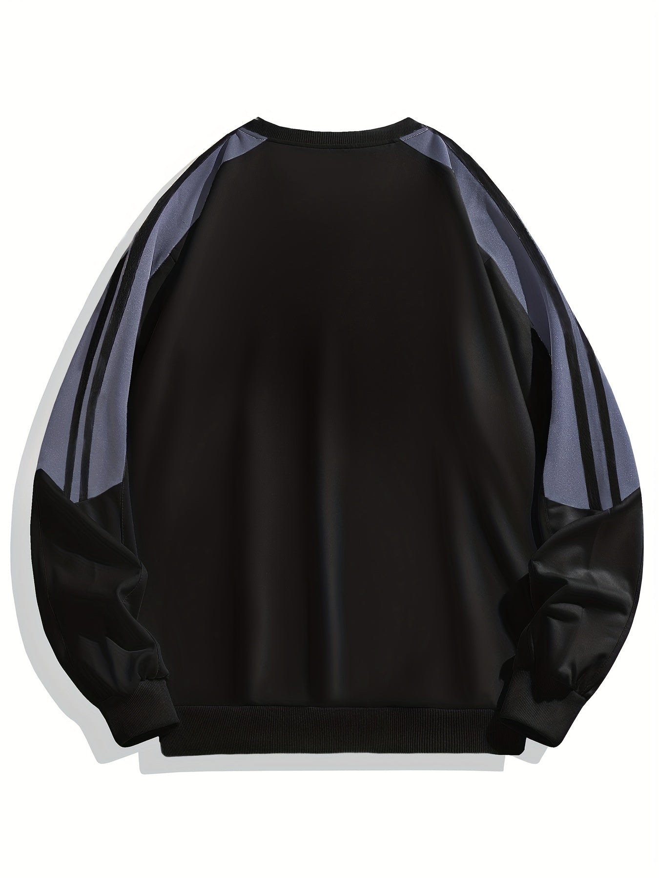 Herren Trainingsanzug Freizeit Sport Set – Bequemes Sweatshirt und Jogginghose im modernen Streifen-Design