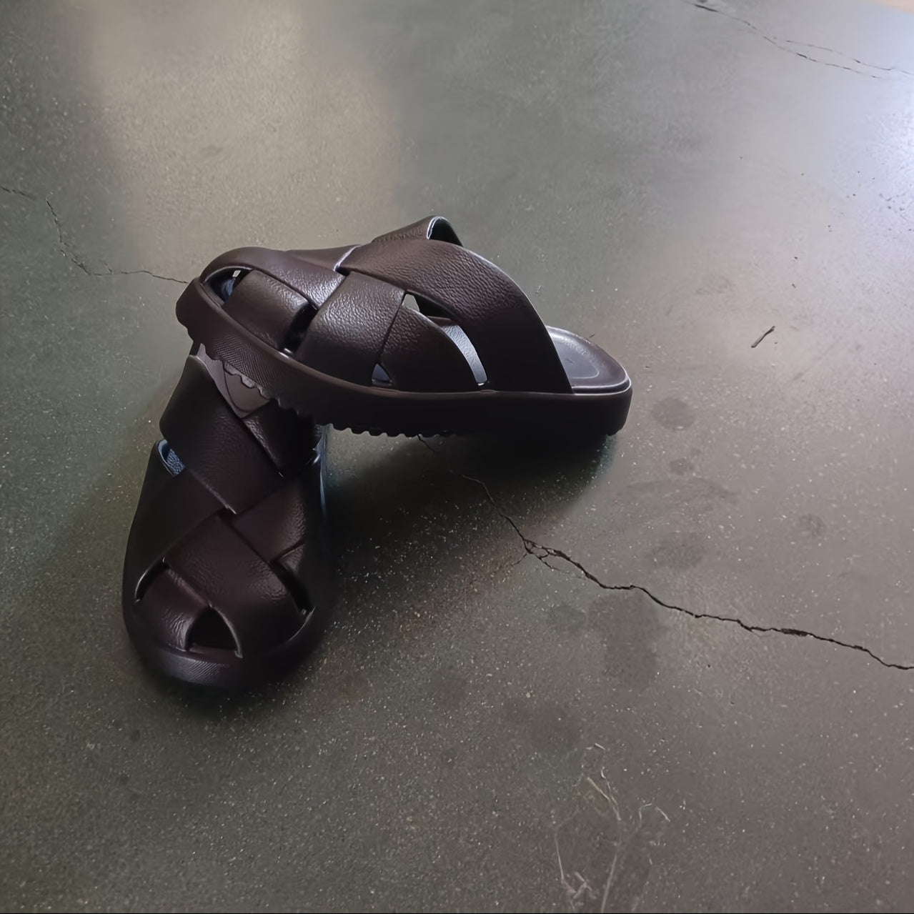 Damen Chunky Plateau-Slides – Modische Freizeit-Sandalen für entspannten Komfort