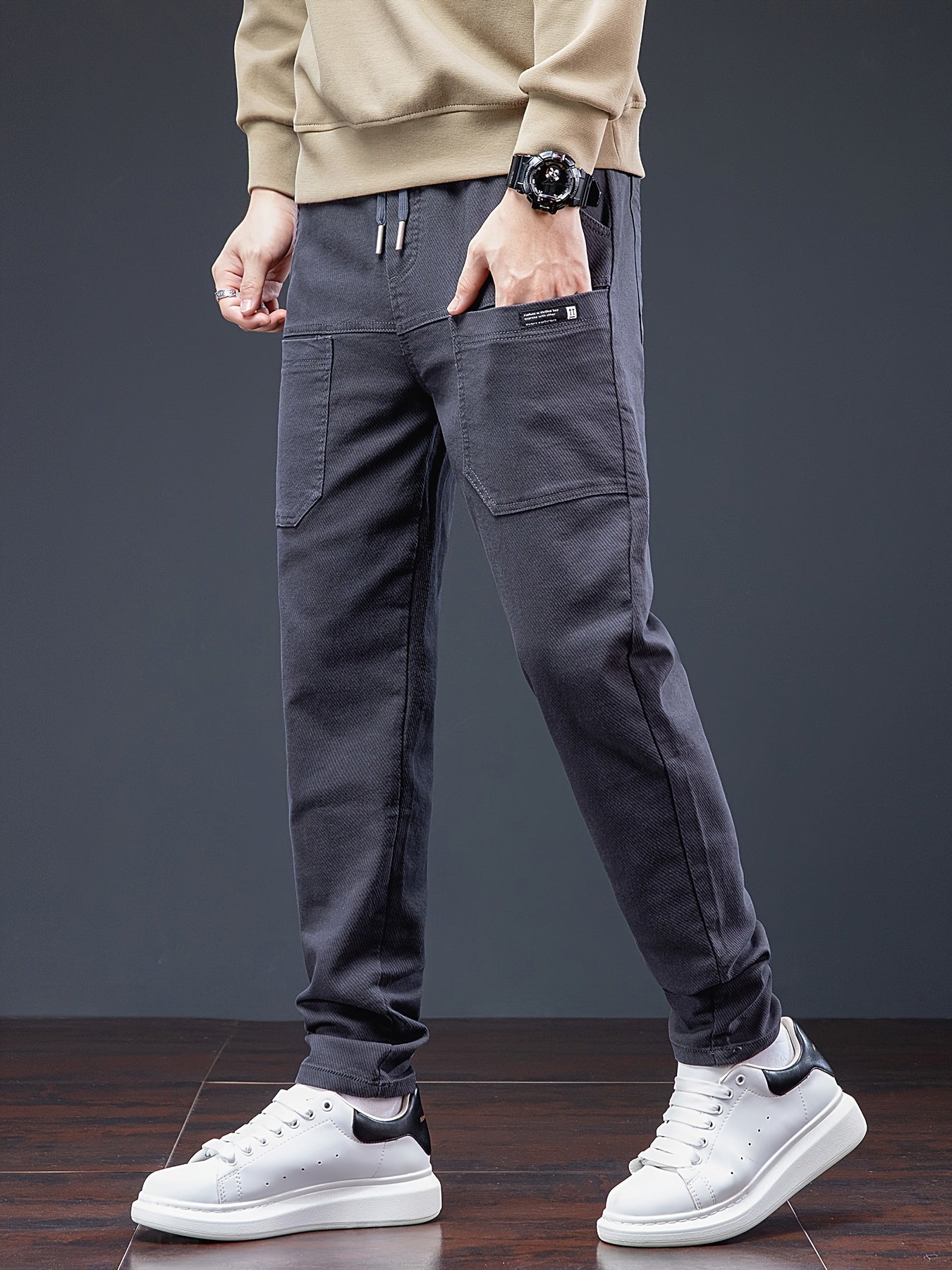 Herren Utility Joggerhose mit modernem Schnitt und Komfortbund