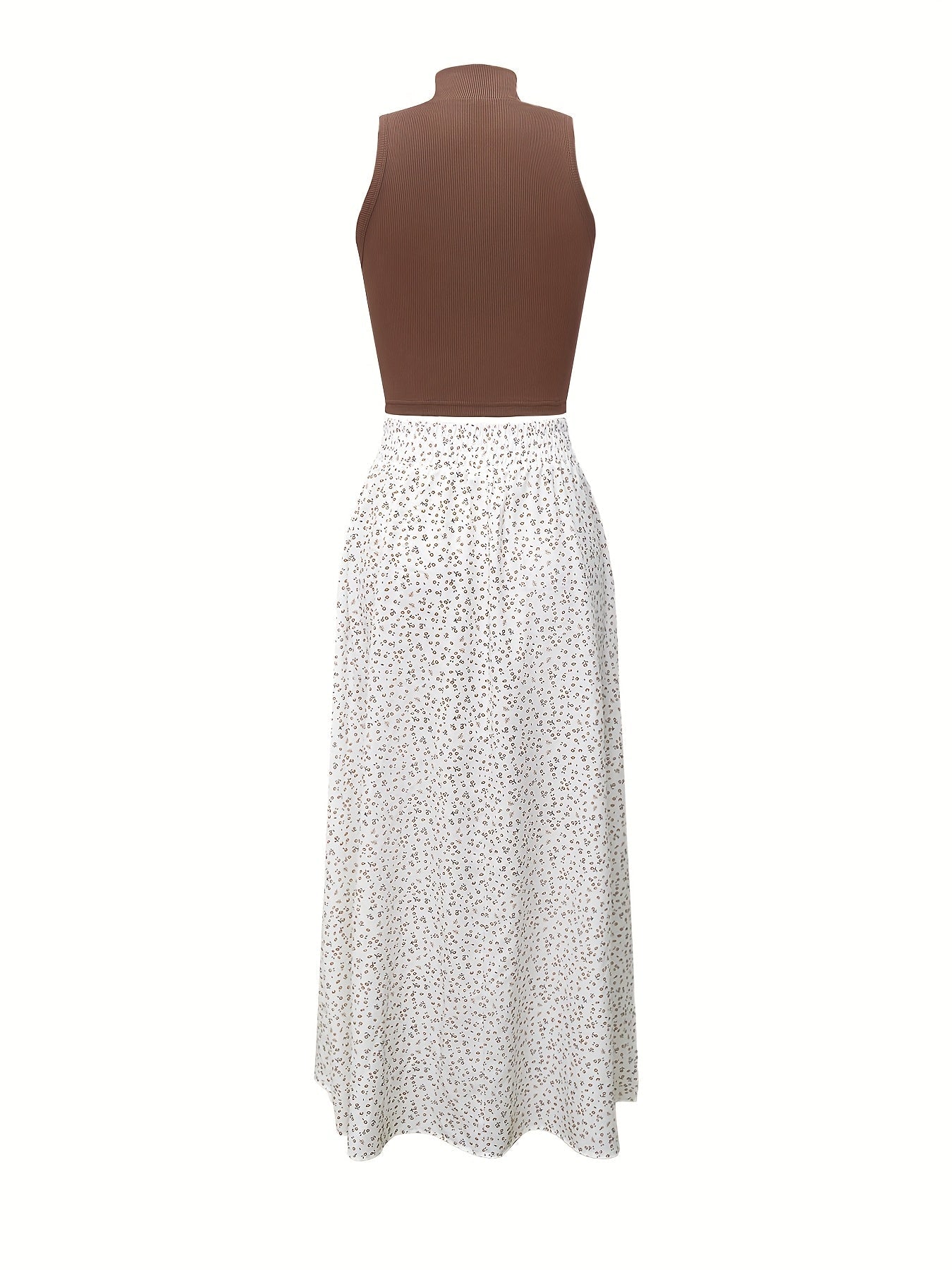 Damen Sommer Crop Top mit Stehkragen – Modisches Basic für Freizeit und Alltag