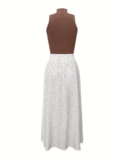 Damen Sommer Crop Top mit Stehkragen – Modisches Basic für Freizeit und Alltag