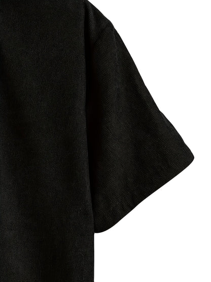 Herren Kurzarm Hemd im modernen Split-Panel Design – Lässiges Button-Down für Freizeit und Alltag