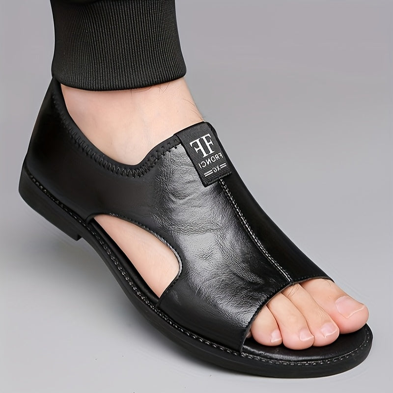 Herren Business-Sandale Offene Loafer Eleganter Freizeitstil