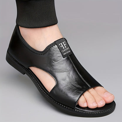 Herren Business-Sandale Offene Loafer Eleganter Freizeitstil