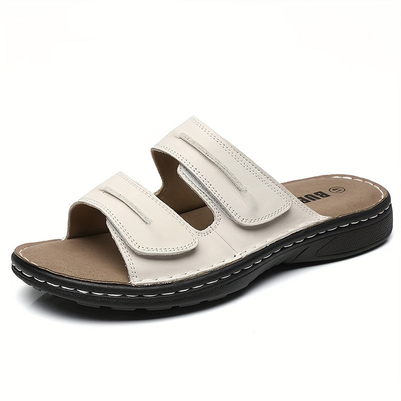 Herren Komfort-Sandalen mit Doppelriemen – Bequeme Freizeitschuhe für Alltag und Urlaub
