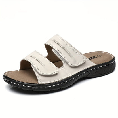 Herren Komfort-Sandalen mit Doppelriemen – Bequeme Freizeitschuhe für Alltag und Urlaub