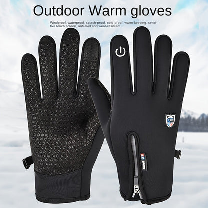 Unisex Thermo Winterhandschuhe für Outdoor, Sport & Alltag – Wasserdicht, Winddicht, Touchscreen