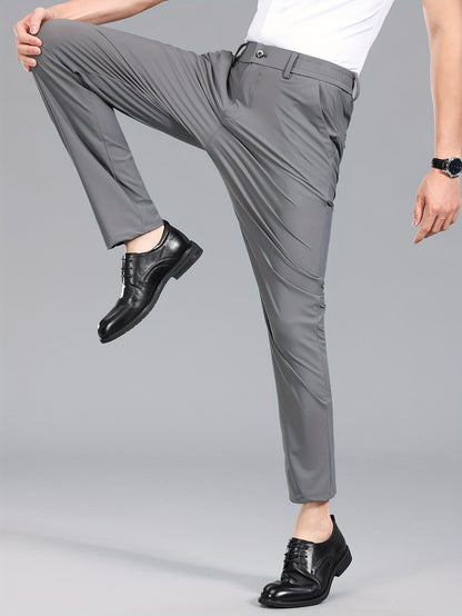 Herren Business Stretch-Hose – Elegante, bequeme Büro- und Freizeithose